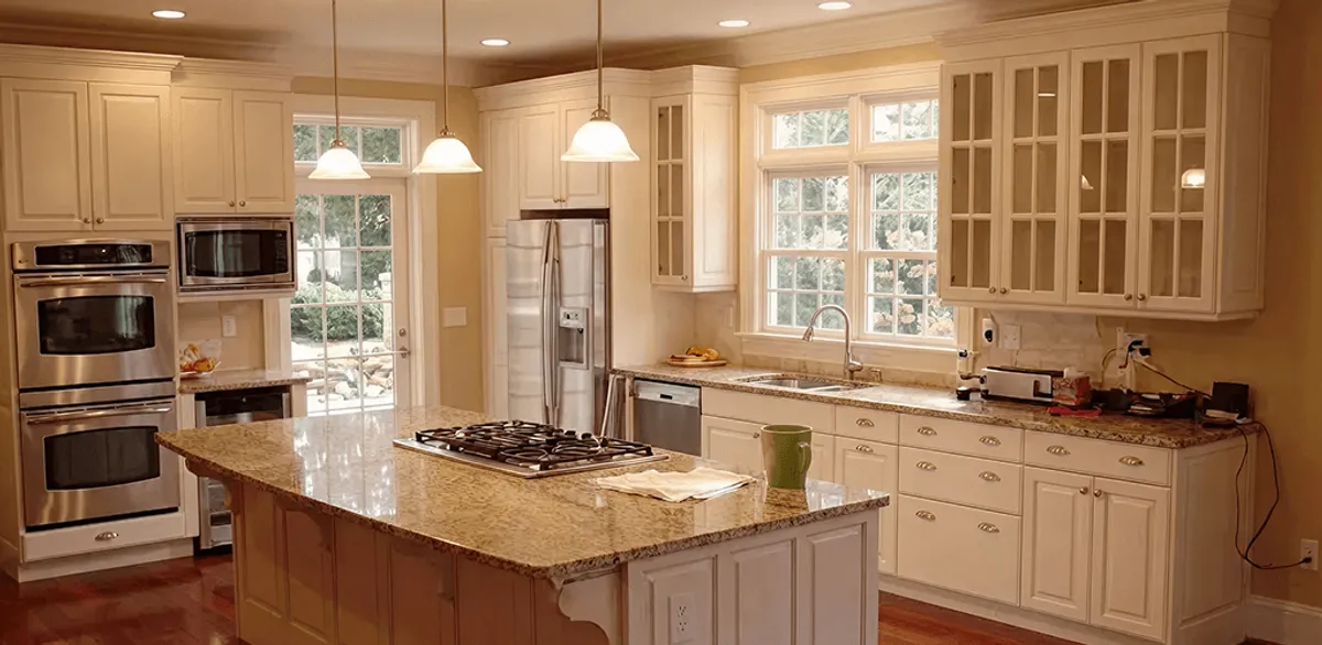 Custom cabinet door installation and kitchen upgrade in Anchorage, AK