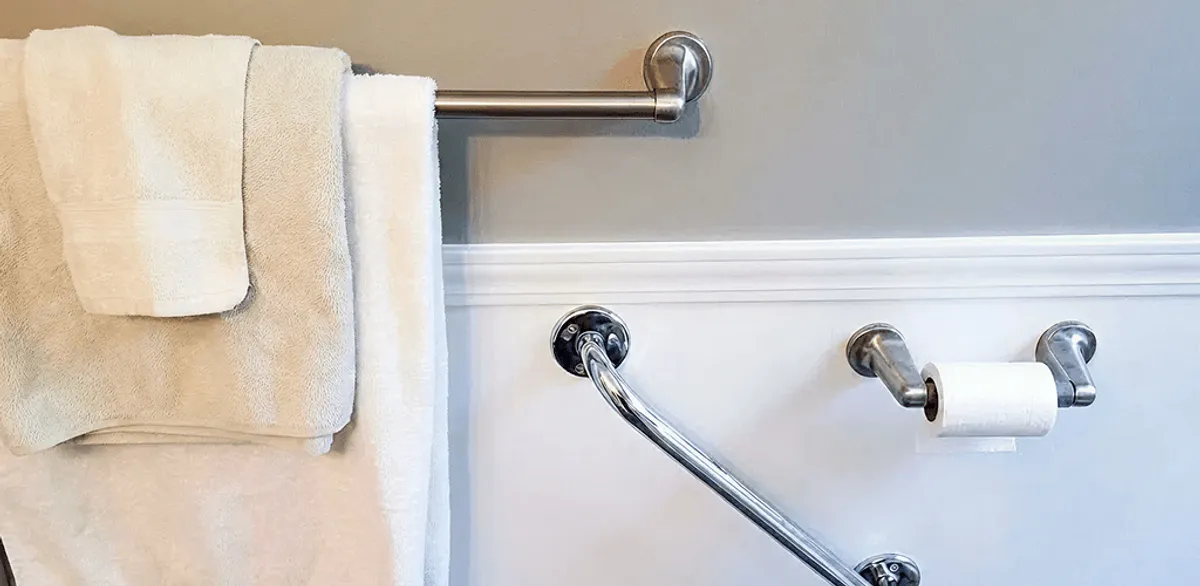 Bathroom grab bar installation for safety and accessibility in Anchorage, AK
